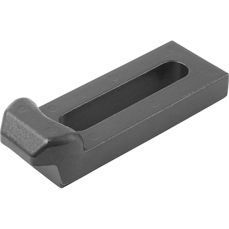 Kipp Clamp Strap Goose-Neck Carbon Steel, A=110 K0002.10